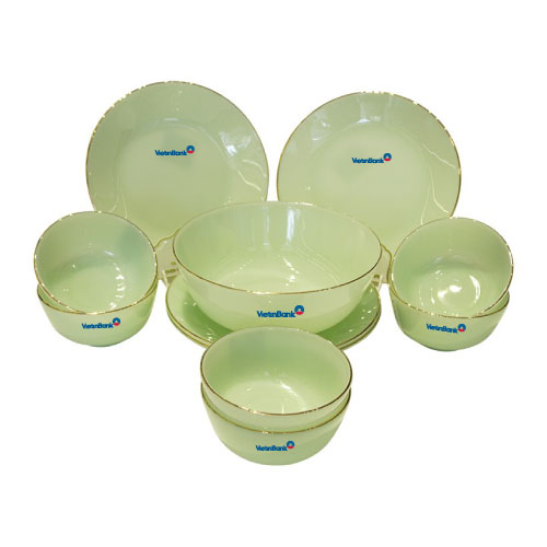 Bộ Bàn Ăn Thủy Tinh 08