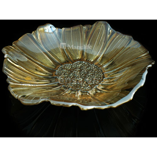 Đĩa Trái Cây Thủy Tinh 04