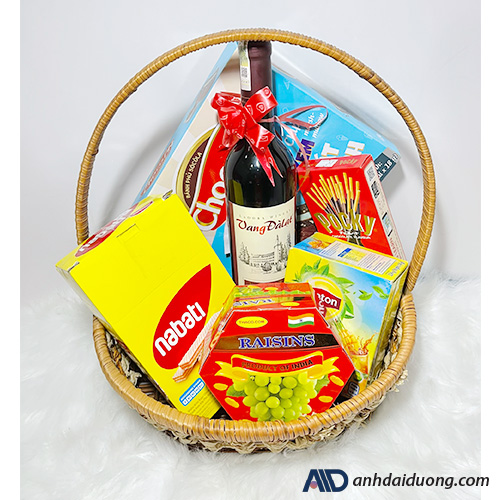 Nhà phân phối sỉ giỏ quà tết 500k - Gửi trọn yêu thương đến người thân yêu