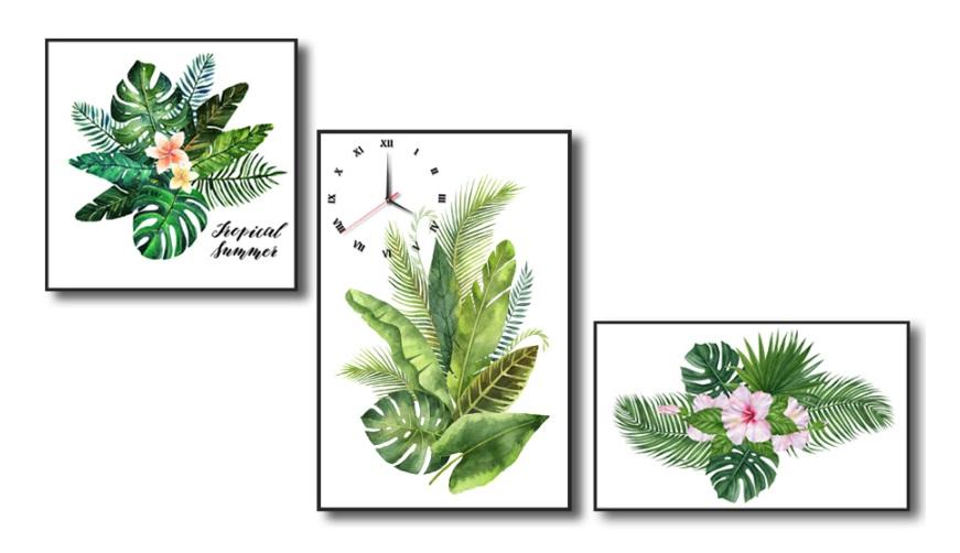 Tranh Đồng Hồ 11